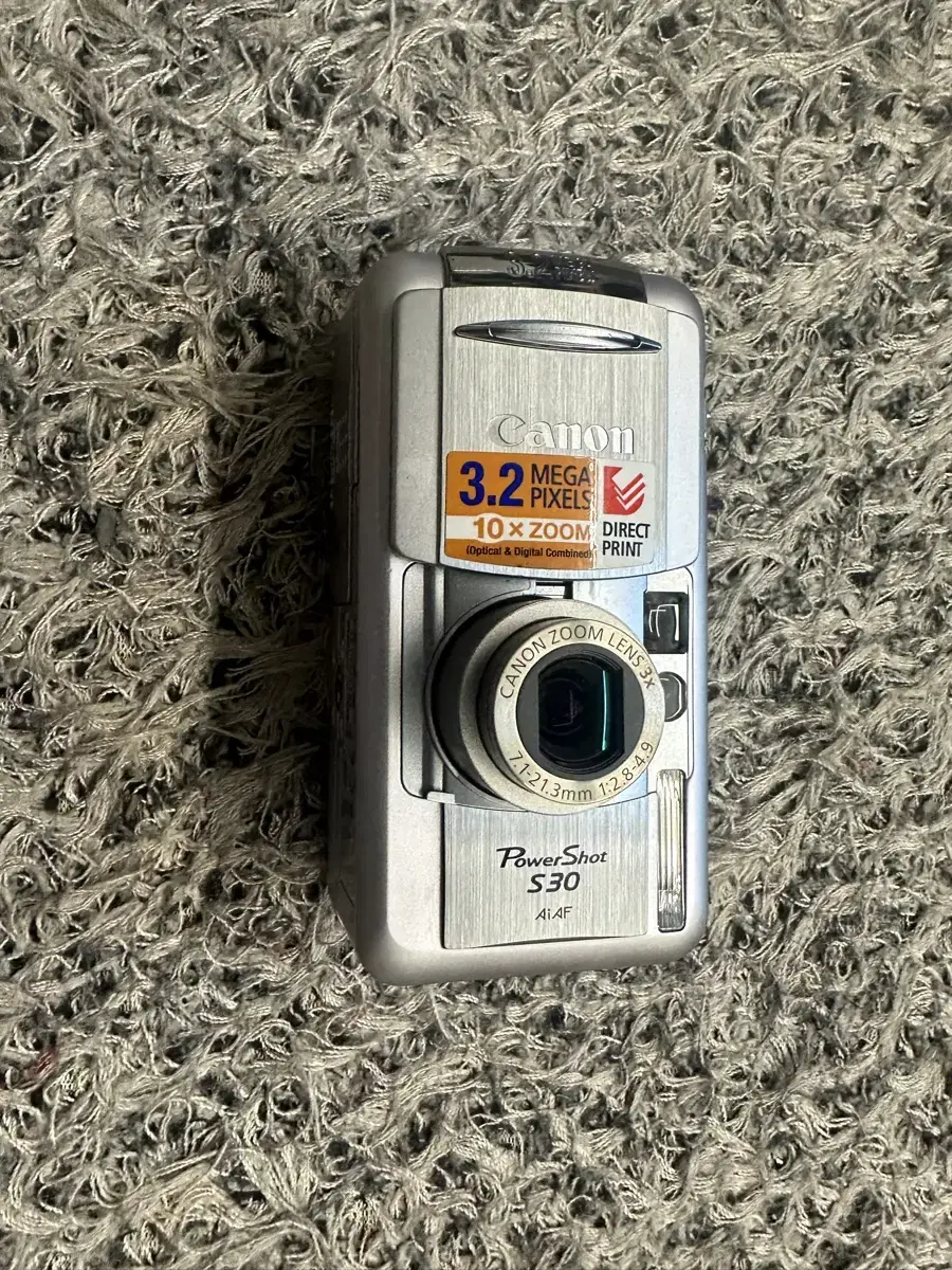 상태 최고인 캐논 PowerShot S30 일본 제조 디카 판매합니다